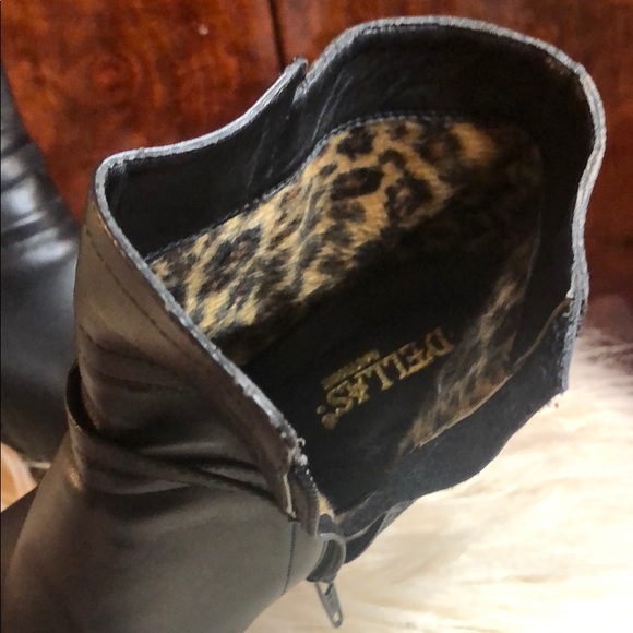 Sexy Black zipper heeled booties Size 39 - Picture 6 of 6